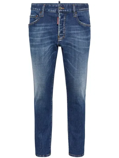 Dsquared2 Cool Guy Skinny-cut Jeans In Blue