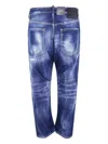 Dsquared2 Pants 5 Pockets In Blue