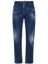 Dsquared2 Pants 5 Pockets In Blue