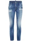 Dsquared2 Pants 5 Pockets In Blue