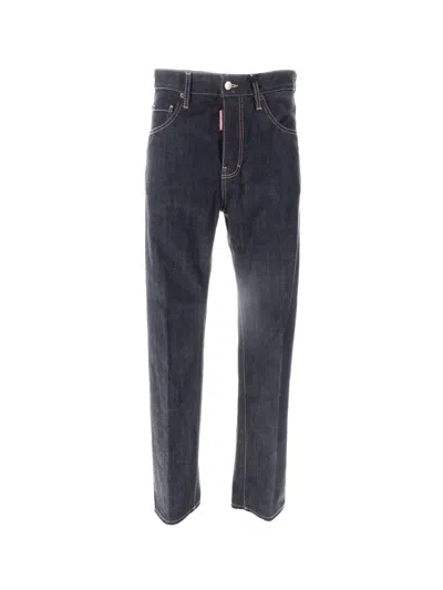 Dsquared2 Pants 5 Pockets In Black