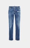 Dsquared2 Pants 5 Pockets In Blue