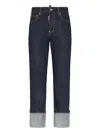 Dsquared2 Pants 5 Pockets In Blue