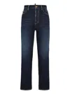 Dsquared2 Pants 5 Pockets In Blue