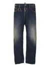 Dsquared2 Pants 5 Pockets In Blue