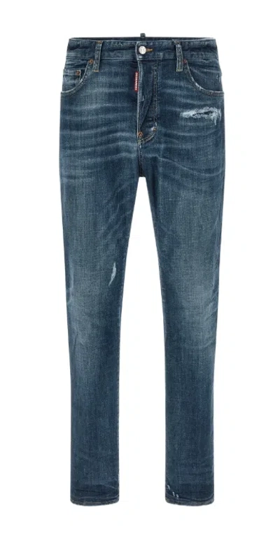 Dsquared2 Pants 5 Pockets In Multi