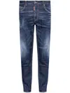 Dsquared2 Pants 5 Pockets In Blue