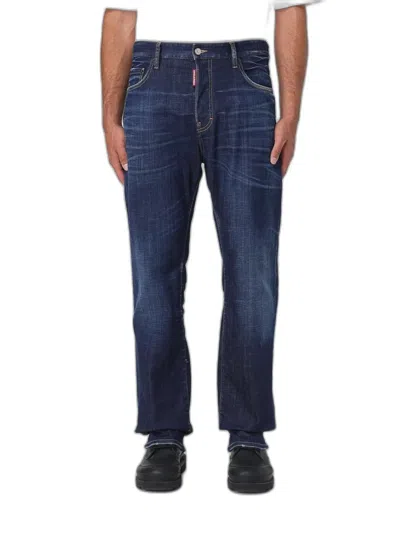 Dsquared2 Pants  5 Pockets In Blue