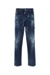Dsquared2 Pants 5 Pockets In Blue