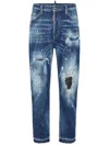Dsquared2 Pants 5 Pockets In Blue