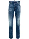 Dsquared2 Pants 5 Pockets Cool Guy In Blue