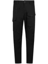 Dsquared2 Skinny Cargo Trousers In Black