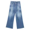 Dsquared2 Cotton  Polyester Pants In Blue