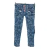 Dsquared2 Statue Of Liberty Printed Skinny Jeans In Blue