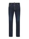 Dsquared2 Belt Loop Jeans In Blue