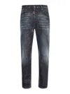 Dsquared2 Black Fog Bro Jeans In Blue