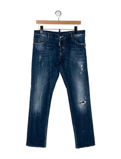 Pre-owned Dsquared2 Pants In Blue