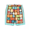 Dsquared2 Elastic Boxer Shorts In Blue/brown