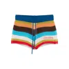 Dsquared2 Summer Lovers Cotton Shorts In Brown
