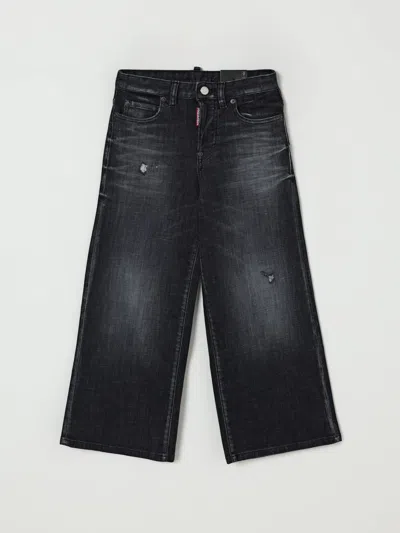 Dsquared2 Pants  Kids Color Black In Gray