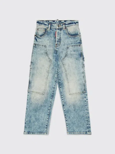 Dsquared2 Pants  Kids Color Denim
