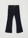 Dsquared2 Pants  Kids Color Denim In Black