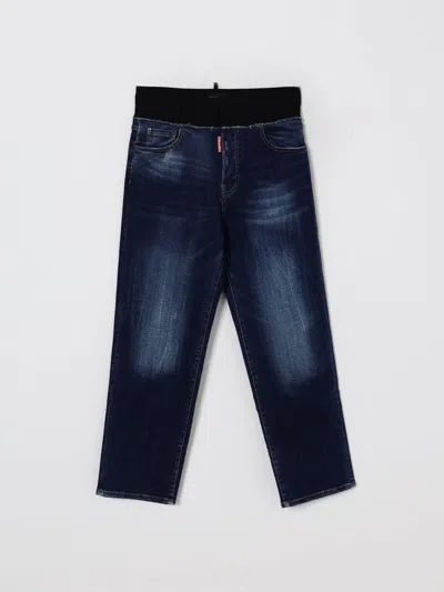 Dsquared2 Pants  Kids Color Denim In Blue