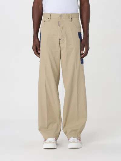 Dsquared2 Pants  Men Color Beige