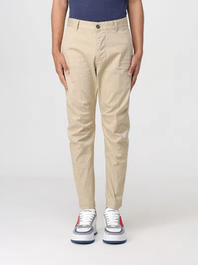 Dsquared2 Pants  Men Color Beige In 米色