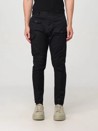 Dsquared2 Pants  Men Color Black In Schwarz