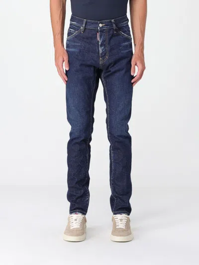 Dsquared2 Pants  Men Color Blue