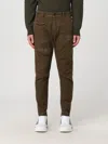 Dsquared2 Pantaloni Chino Con Strappi Marrone In Green