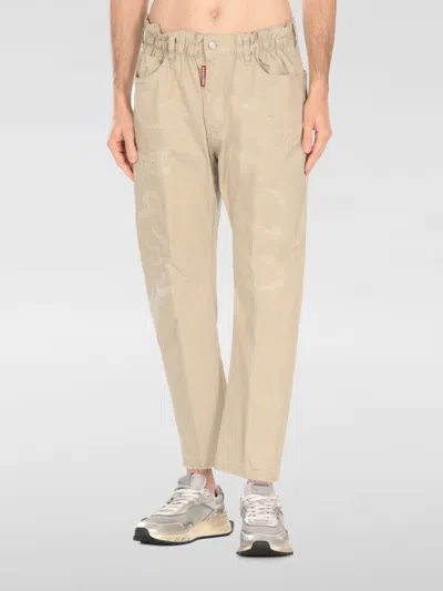 Dsquared2 Pants  Men Color Sand