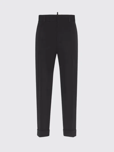 DSQUARED2 PANTS DSQUARED2 WOMAN COLOR BLACK,H19510002