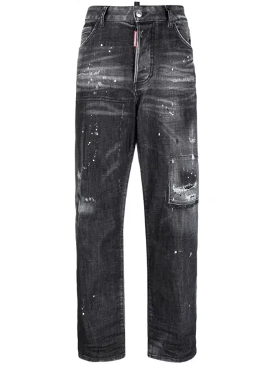 Dsquared2 Trousers In Grey