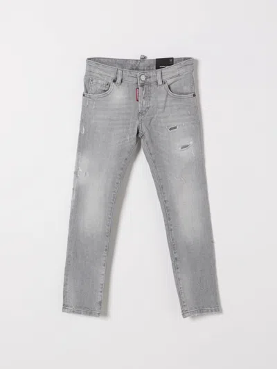 Dsquared2 Pants Kids  In Gray