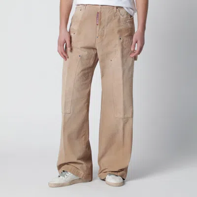 Dsquared2 Pants In Nude