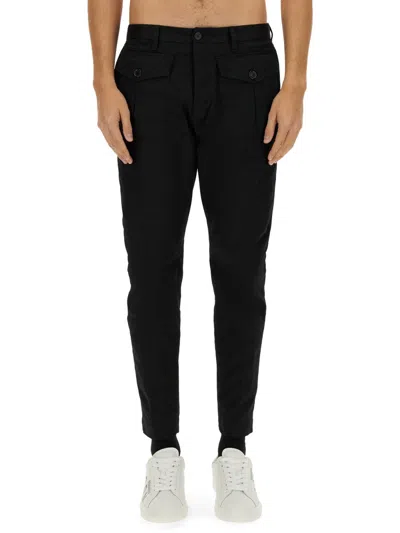 Dsquared2 Pants Ranger Chino In Black