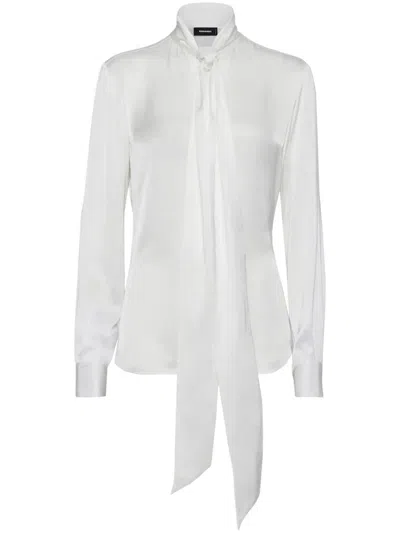 Dsquared2 Paris Shirt With Bow