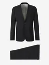 Dsquared2 Single-breasted Two-piece Suit In Black
