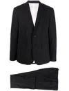 Dsquared2 Single-breasted Two-piece Suit In Black