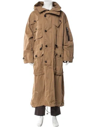 Pre-owned Dsquared2 Parka In Brown