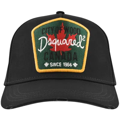 Dsquared2 Patch Baseball Cap Black