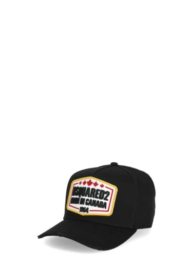 Dsquared2 Dsquared Hats In Black