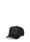 Dsquared2 Canada Patch Baseball Cap Black In Black