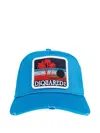 Dsquared2 Patch-detail Baseball Cap In Blue