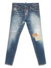 Dsquared2 Cool Guy Patchwork Distressed Jeans