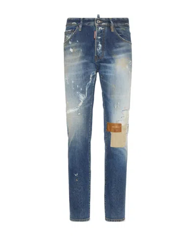 DSQUARED2 DSQUARED2 MEDIUM PRESSED SCARED WASH COOL GUY DISTRESSED JEANS