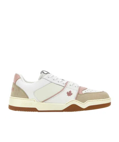 DSQUARED2 DSQUARED2 PATCH EMBROIDERED SPIKER SNEAKERS