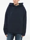 Dsquared2 Patch-pocket Hoodie In Blue